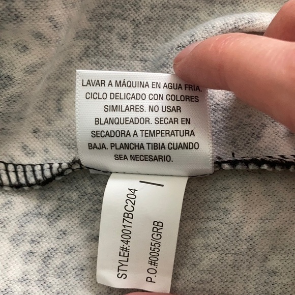 Material Girl black, grey, and white leggings - Picture 6 of 6